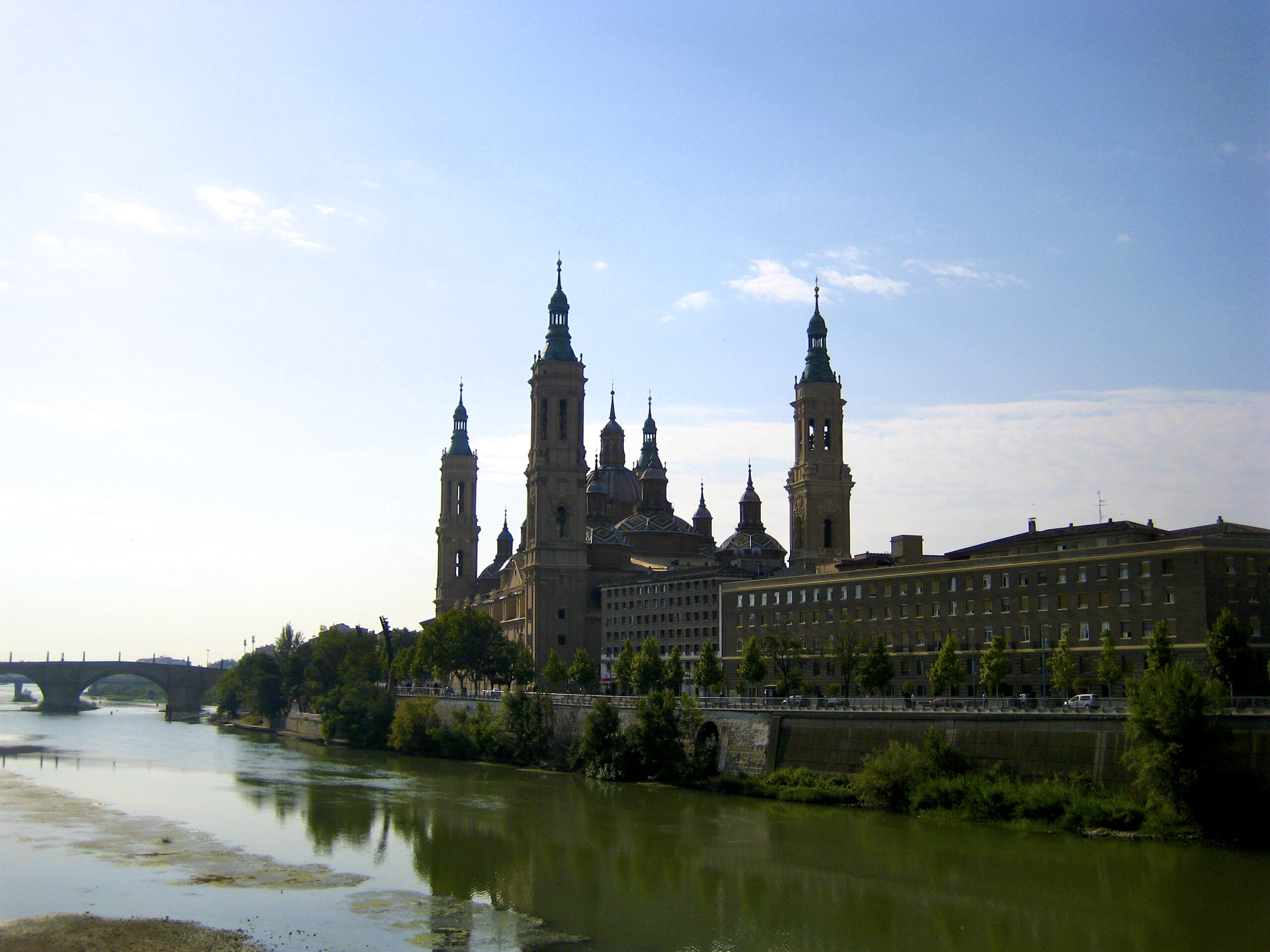 Aankomst Zaragoza