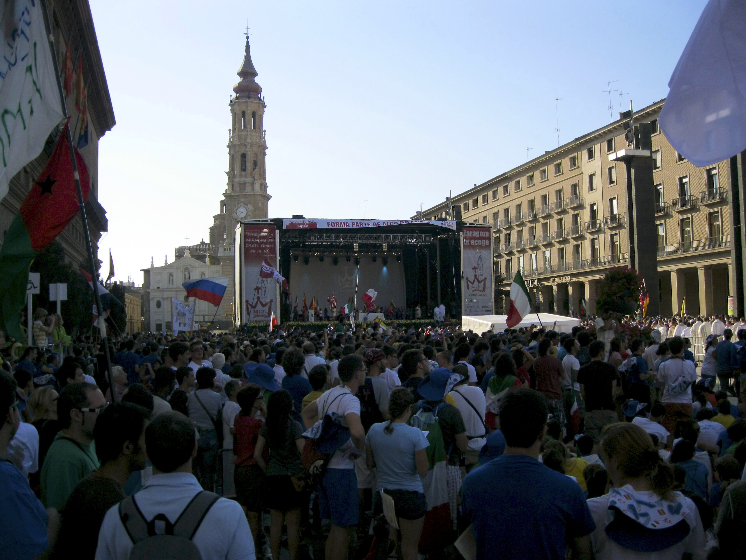 Einde dagen in het bisdom. Op weg naar Madrid