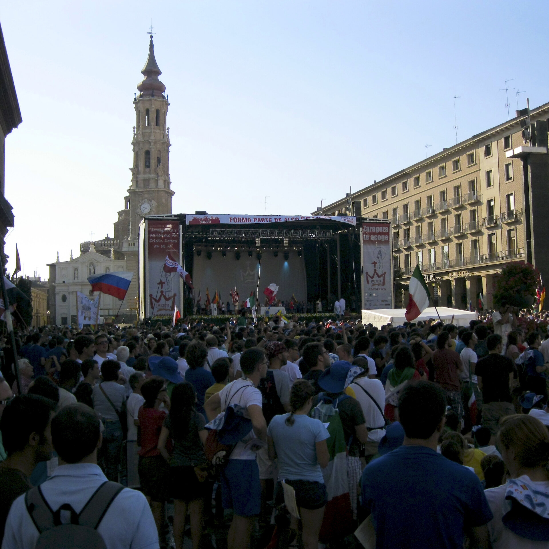 Einde dagen in het bisdom. Op weg naar Madrid