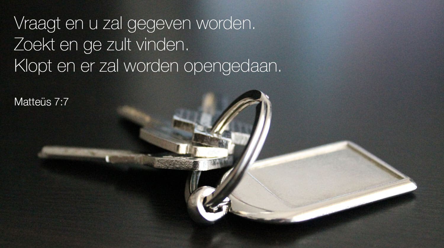 Zoekt en gij zult vinden...